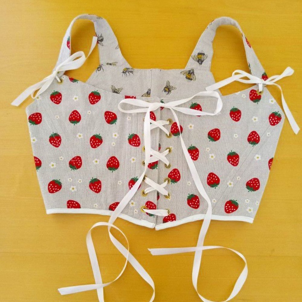 Corset /Reversable Fabric